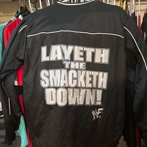 WWF The Rock longsleeve sz M